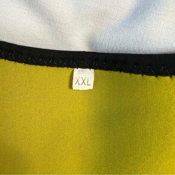 Sauna Suit T-Shirt XXL Stretchy Short Sleeve Black Workout Fat Burning Top - Picture 7 of 7